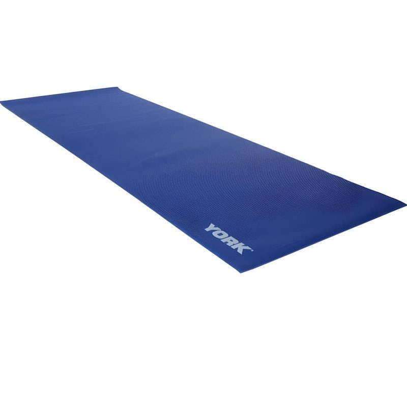 Load image into Gallery viewer, York PVC Yoga Mat with Carrying Strap (Blue) One Size
