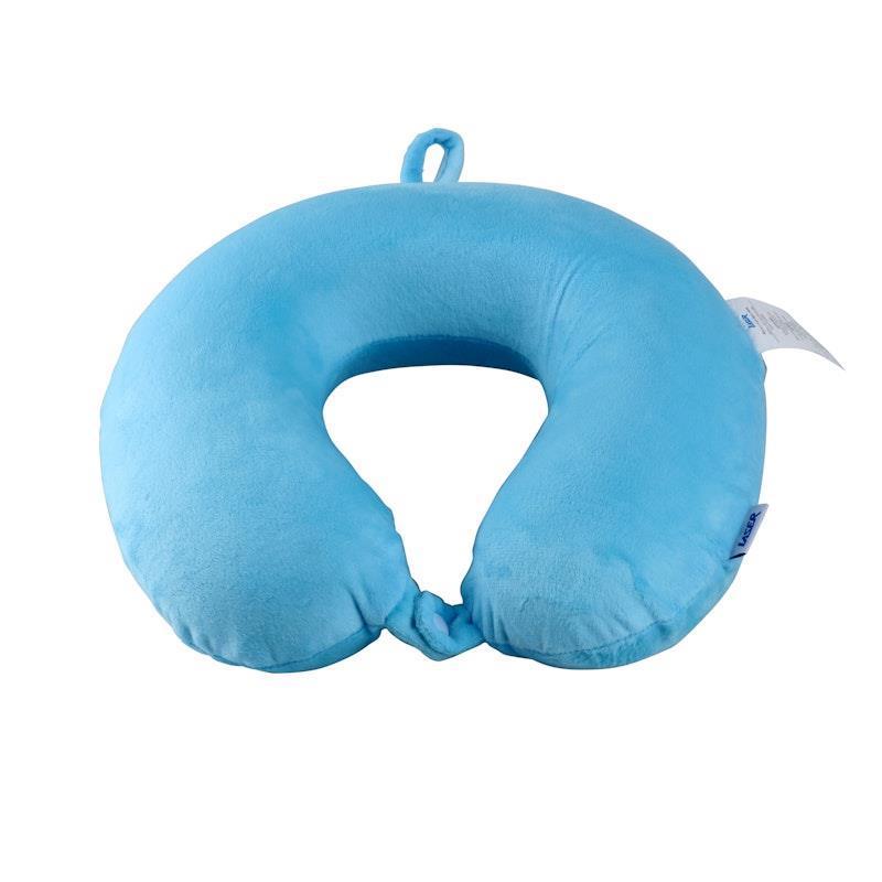 Load image into Gallery viewer, Laser Memory Foam Neck Pillow Blue

