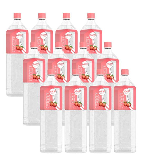 Aloe Mate Aloe Vera 1.5L Lychee 12Pack