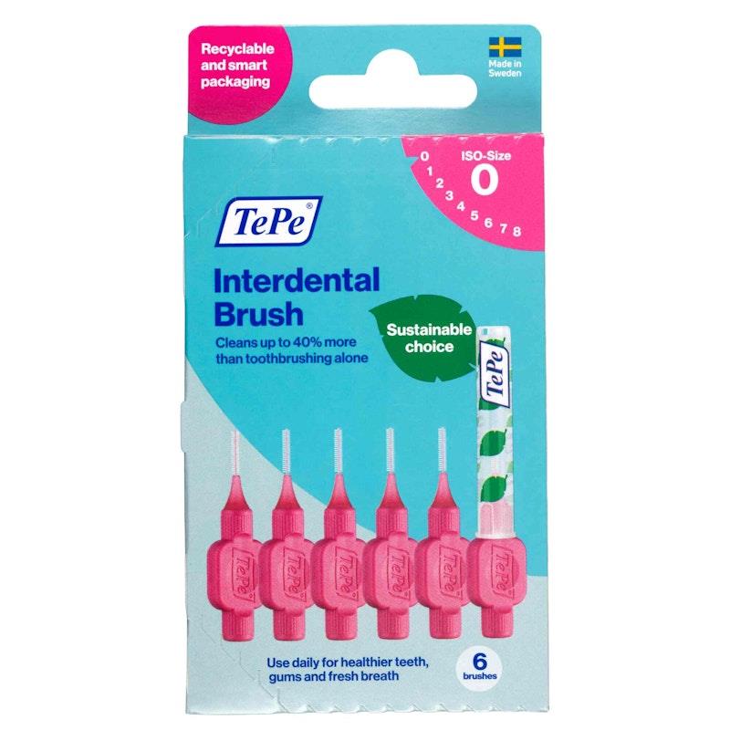 Load image into Gallery viewer, TePe Interdental Brushes - Original Pink-Size 0
