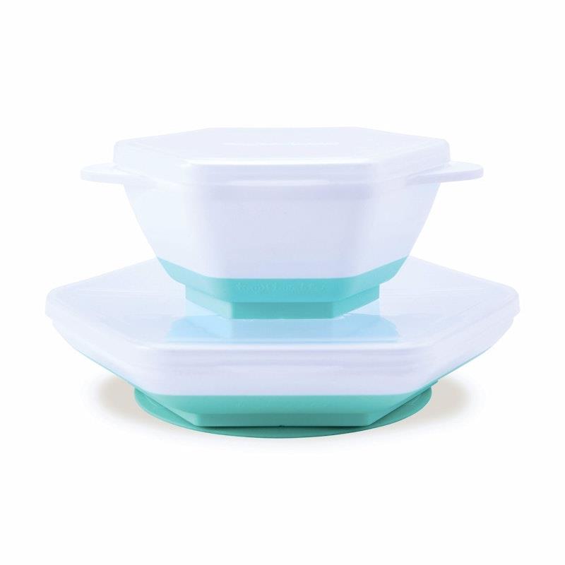 Load image into Gallery viewer, Tiny Twinkle "Grow with Me" Feeding Set Mint

