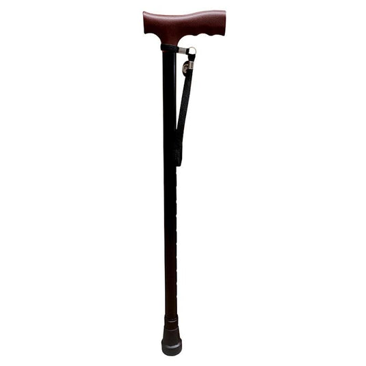 Livingstone Walking Stick Aluminium Adjustable 70.5-93 cm Black
