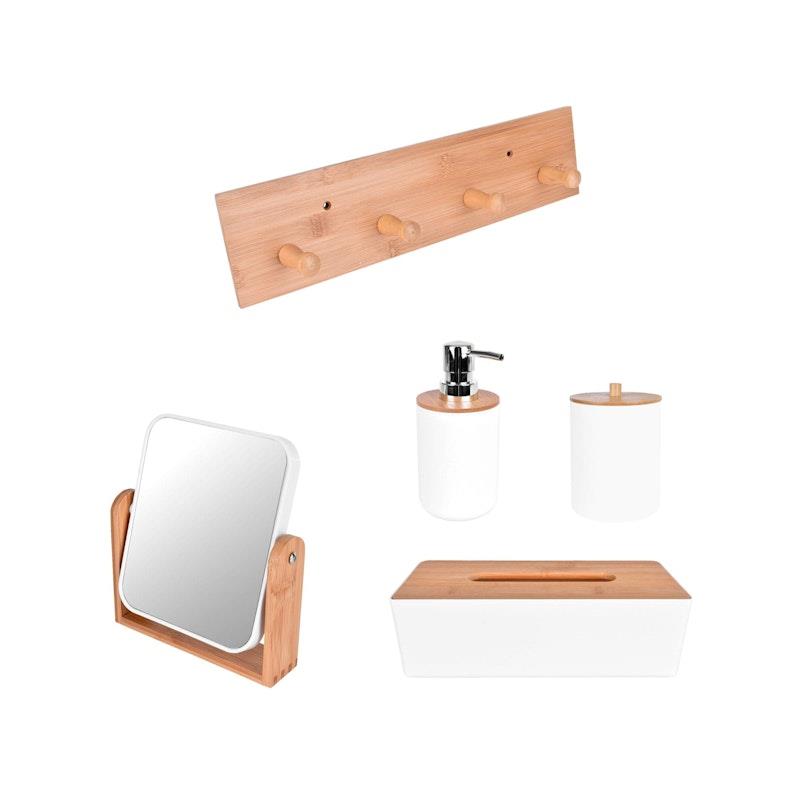 Load image into Gallery viewer, Clevinger 5 Pack Bathroom Storage and Cleaning Set
