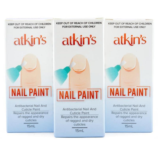 Allendale Atkins Nail Paint PACK OF 3 Bundle
