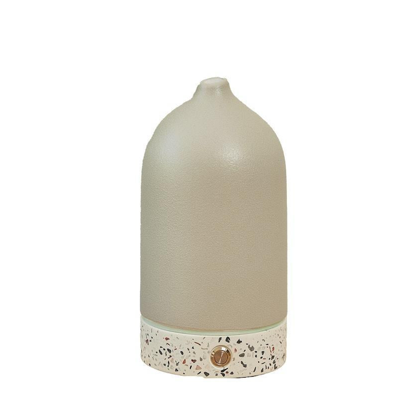Load image into Gallery viewer, Ellia Pure Aroma Diffuser Ceramic &amp; Terrazzo Grey
