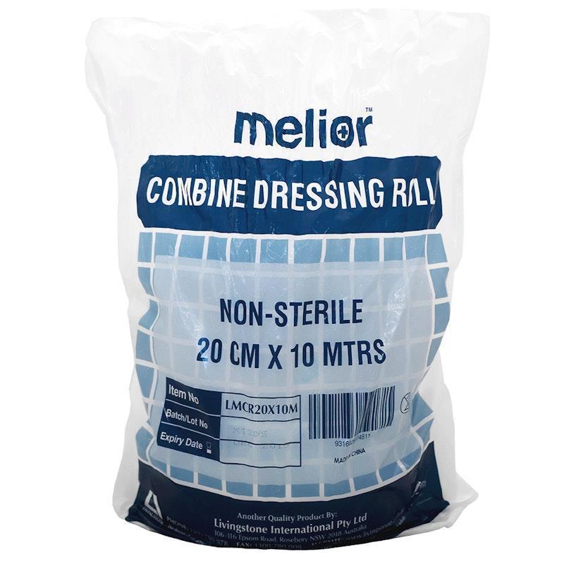 Load image into Gallery viewer, Melior Combine Dressing Roll Non-Sterile 20cm x 10m 1Piece
