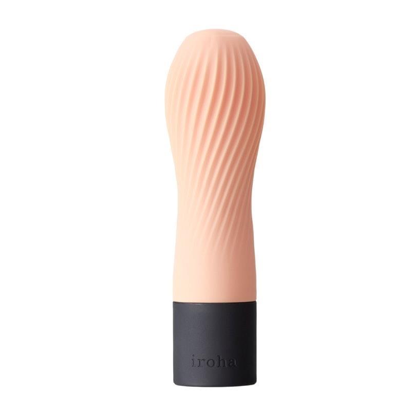 Load image into Gallery viewer, Iroha Zen Hanacha Pink Vibrating Soft Silicone Bullet 1pc
