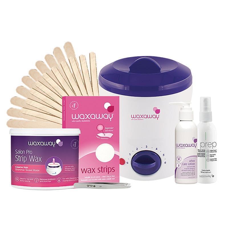 Load image into Gallery viewer, Waxaway Professional Strip Waxing Kit

