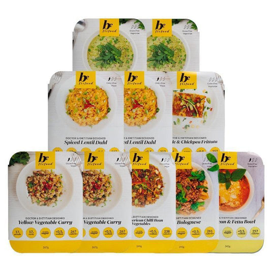 Be Fit Food 10 Meal Vegetarian Bundle