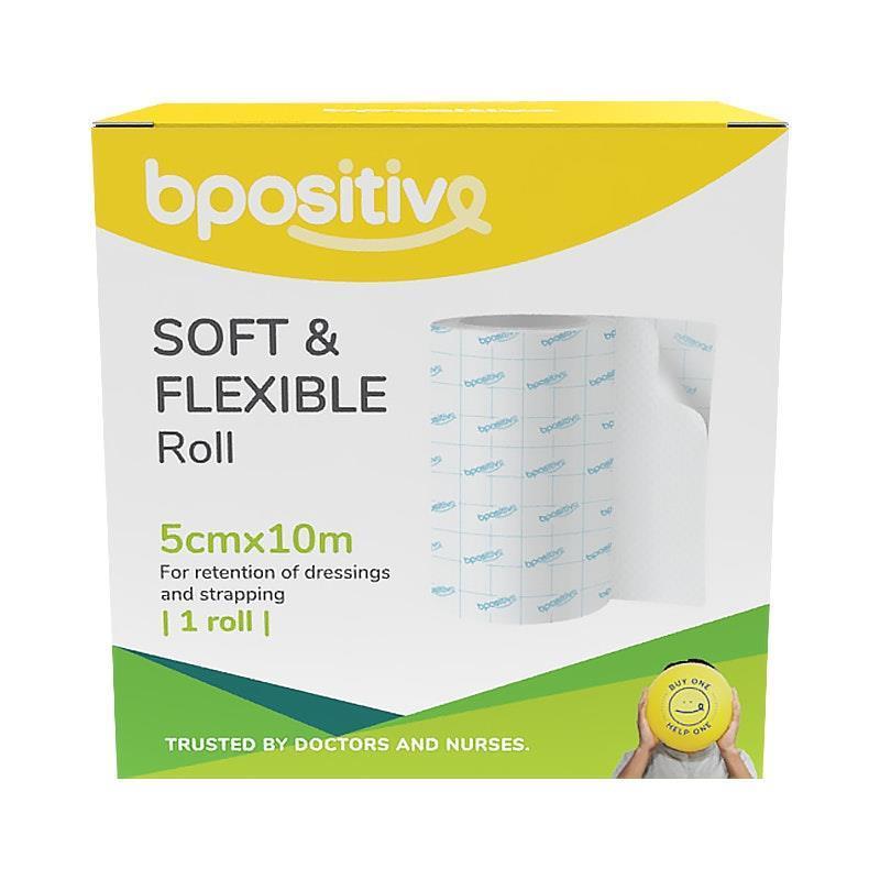 Load image into Gallery viewer, bpositive Soft &amp; Flexible Roll 5cmx10m 1Pack
