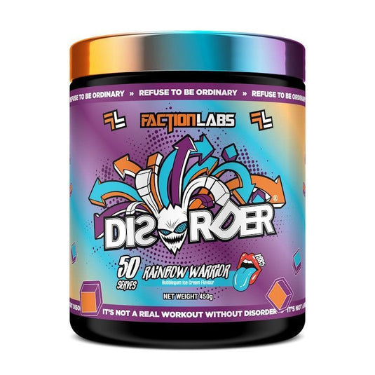 Faction Labs Disorder Original - 50 serves Rainbow Warrior