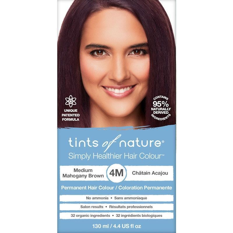 Load image into Gallery viewer, Tints of Nature 4M Medium Mahogany Brown Permanent Hair Dye 130ml
