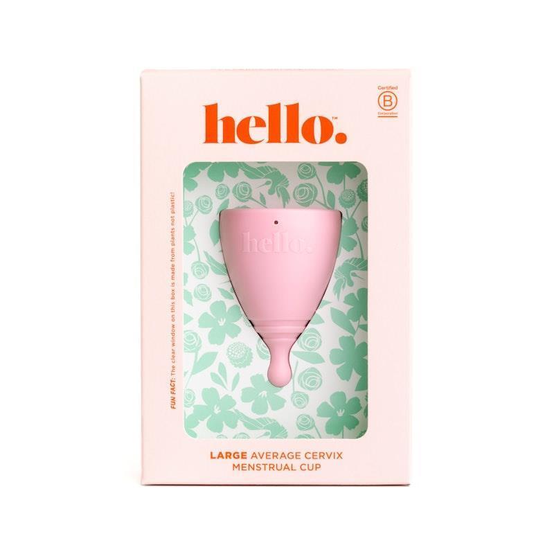 Load image into Gallery viewer, Hello Period Average Cervix Cup Blush LRG

