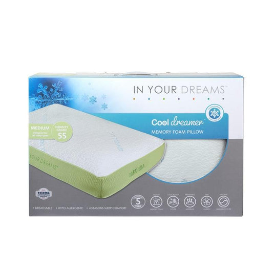 IYD Cool Dreamer Memory Foam Pillow Medium 1 Piece