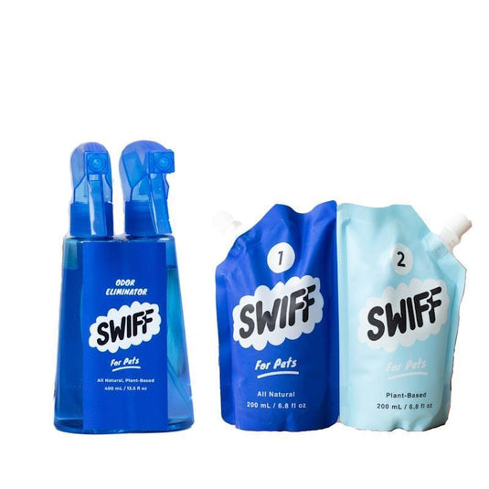 SWIFF For Pets Bottle + Refill Bundle Kit