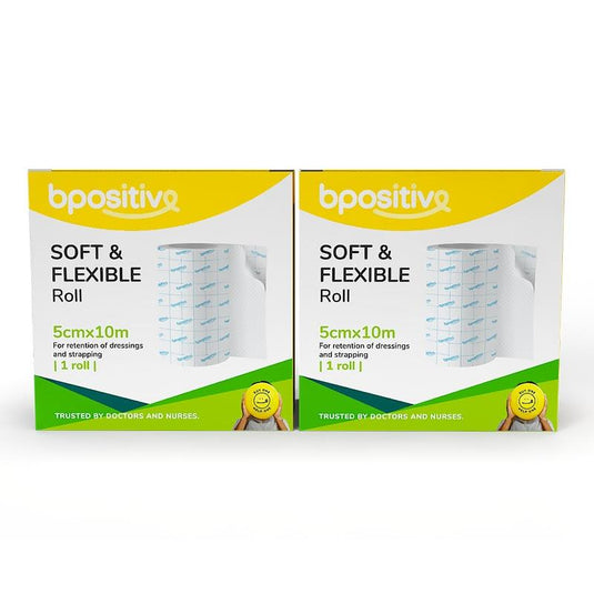bpositive Soft & Flexible Roll 5cmx10m 2Pack