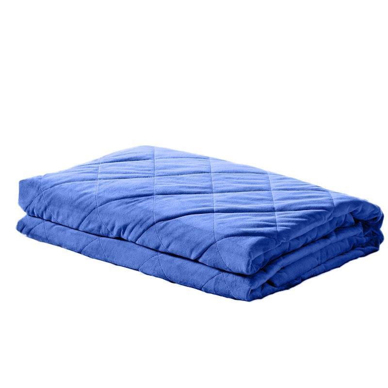 Load image into Gallery viewer, DreamZ Weighted Blanket Heavy Gravity Adults Sleeping Deep Relax Adult 9KG Blue
