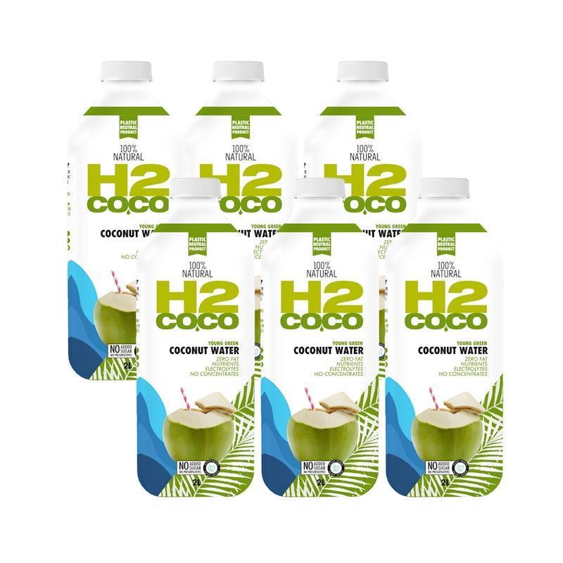 Load image into Gallery viewer, H2Coco 2L Pure Coconut Water 6Pack
