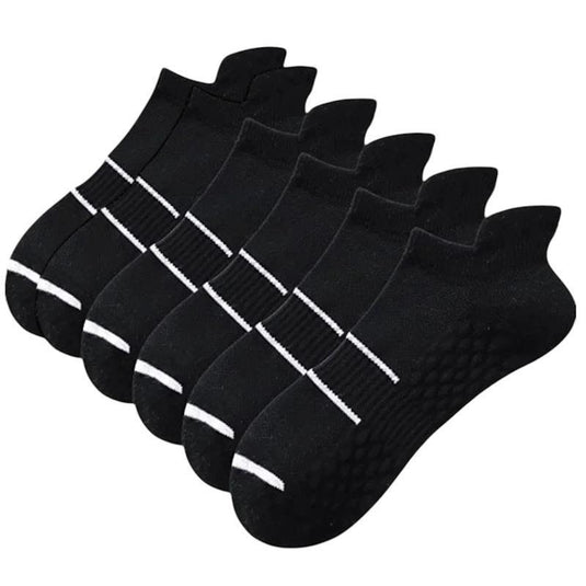 High Heel Jungle Ultimate Cushioned Support Sport Socks Black