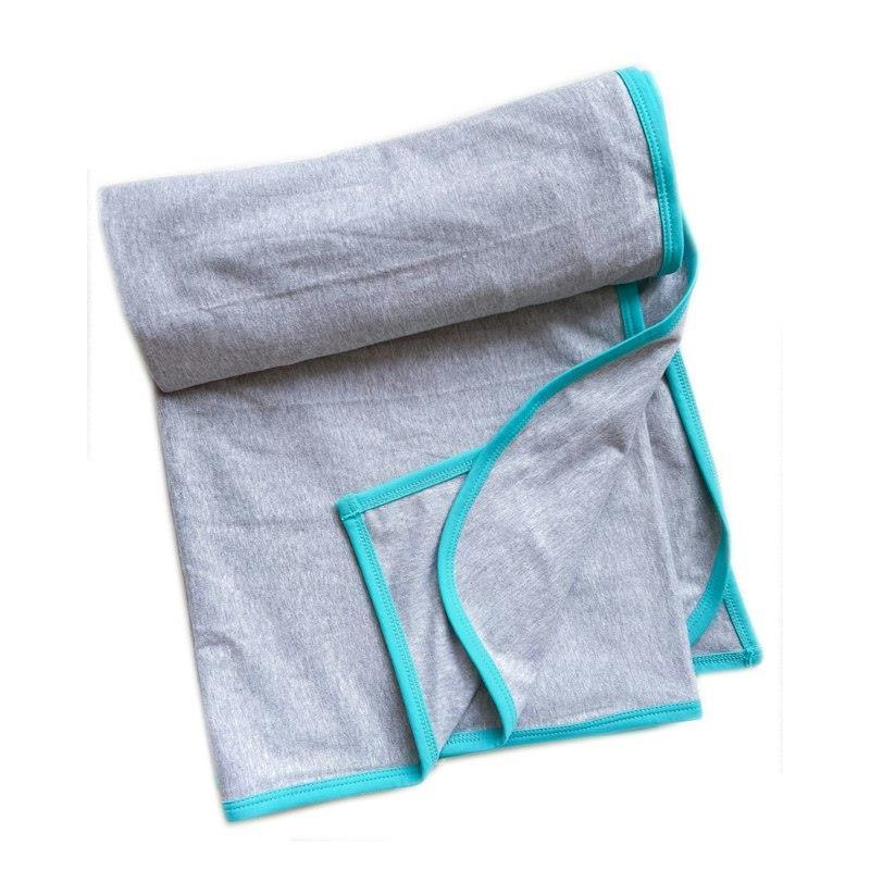 Load image into Gallery viewer, Baby Loves Sleep Koala Hugs Newborn Swaddle Wrap - Cool Grey/Teal One Size

