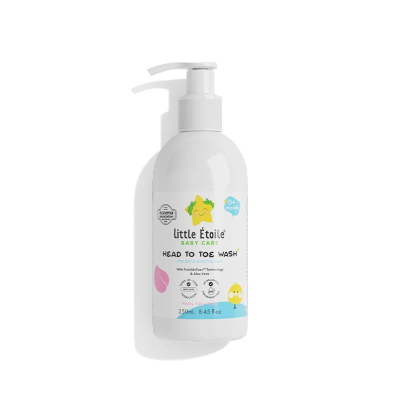 Load image into Gallery viewer, Little Etoile Head to Toe Wash for Dry, Sensitive &amp; Eczema-prone Skin (0+ Months) 250ml
