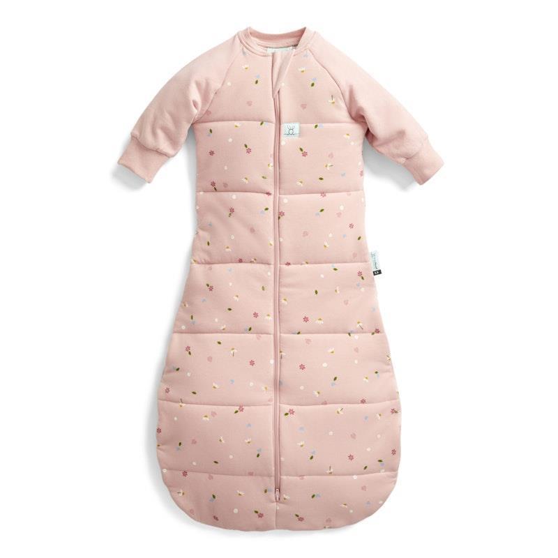 Load image into Gallery viewer, ergoPouch Jersey Sleeping Bag 2.5 TOG Sleeved Daisies 8-24Months
