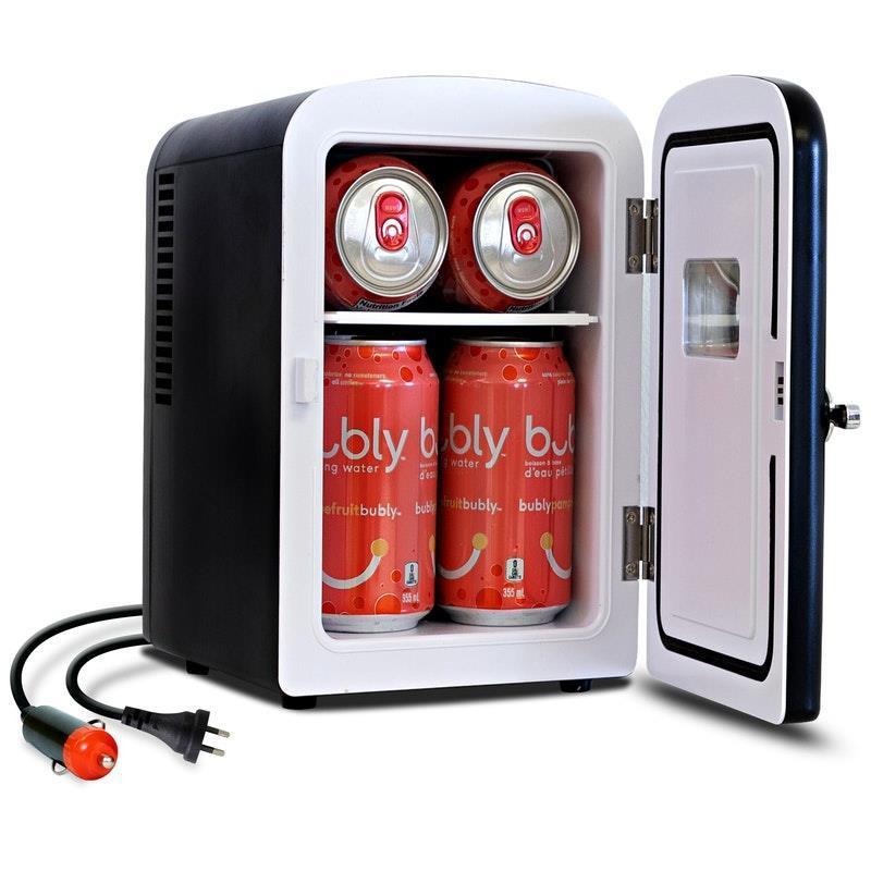 Load image into Gallery viewer, Koolatron Mini Fridge (6 Can Capacity) Black 4 Litre
