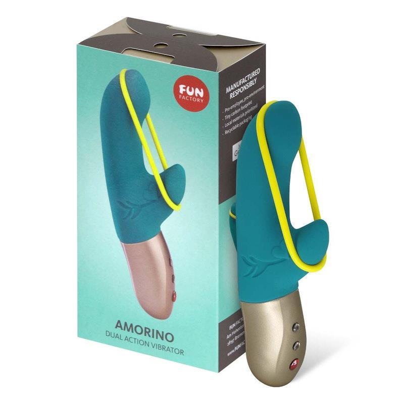 Load image into Gallery viewer, Fun Factory Amorino Vibrator Petrol 1pc
