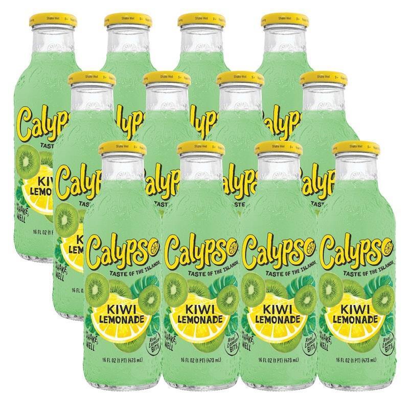 Load image into Gallery viewer, Calypso 473mL Kiwi Lemonade 12Pack
