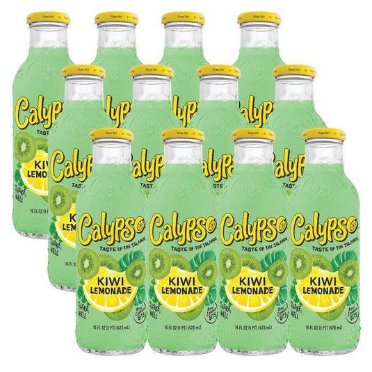 Calypso 473mL Kiwi Lemonade 12Pack