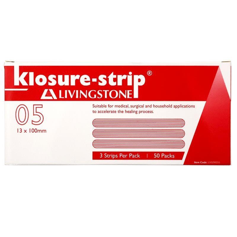 Load image into Gallery viewer, Livingstone Klosure-Strip Reinforced Wound Skin Closure Strips 13 x 100mm 150 Pieces/Box
