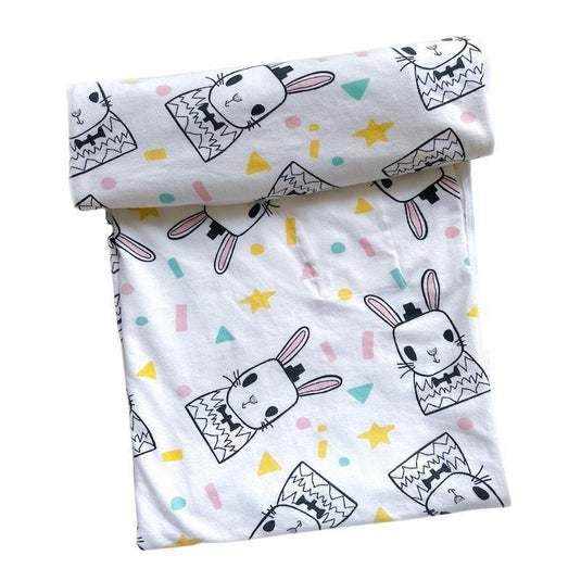 Baby Loves Sleep Koala Hugs Newborn Swaddle Wrap - Some Bunny Loves You One Size