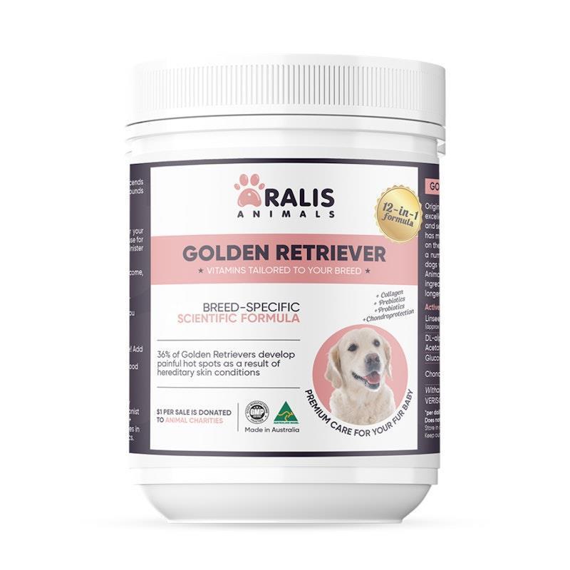 Load image into Gallery viewer, Aralis Animals Golden Retriever Multivitamins 450g
