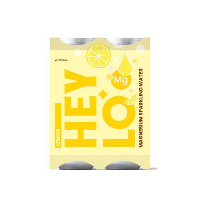 Load image into Gallery viewer, Heylo Magnesium Sparkling Water - Calm - Lemon 4x300ml
