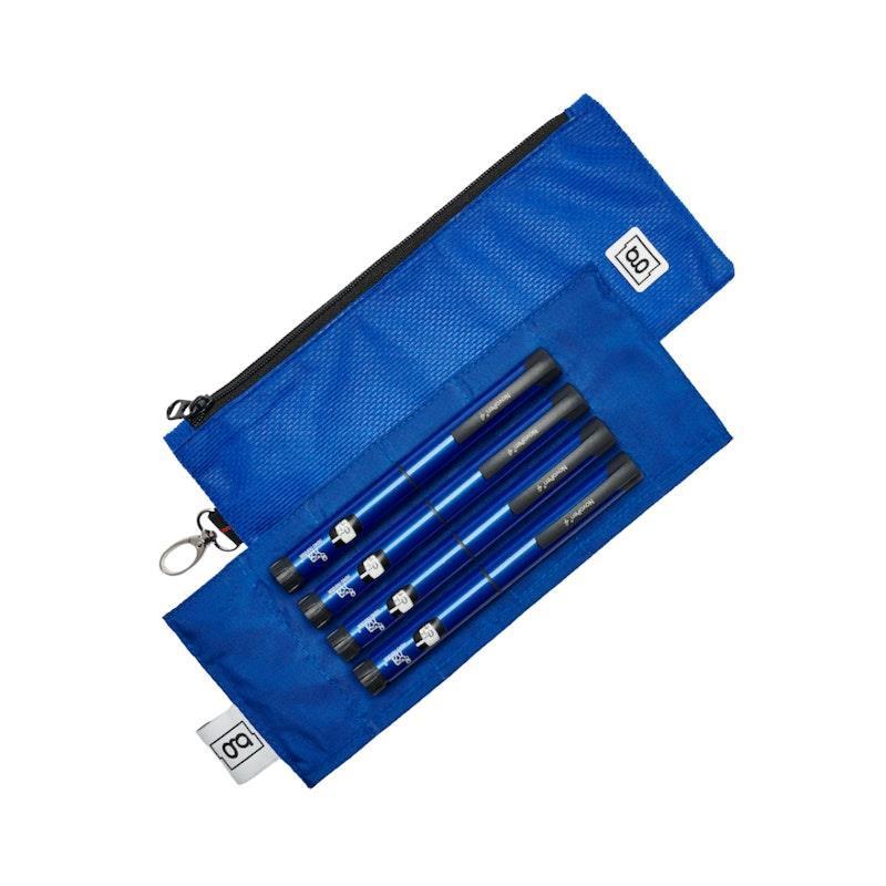 Load image into Gallery viewer, Glucology Zip Wallet Blue
