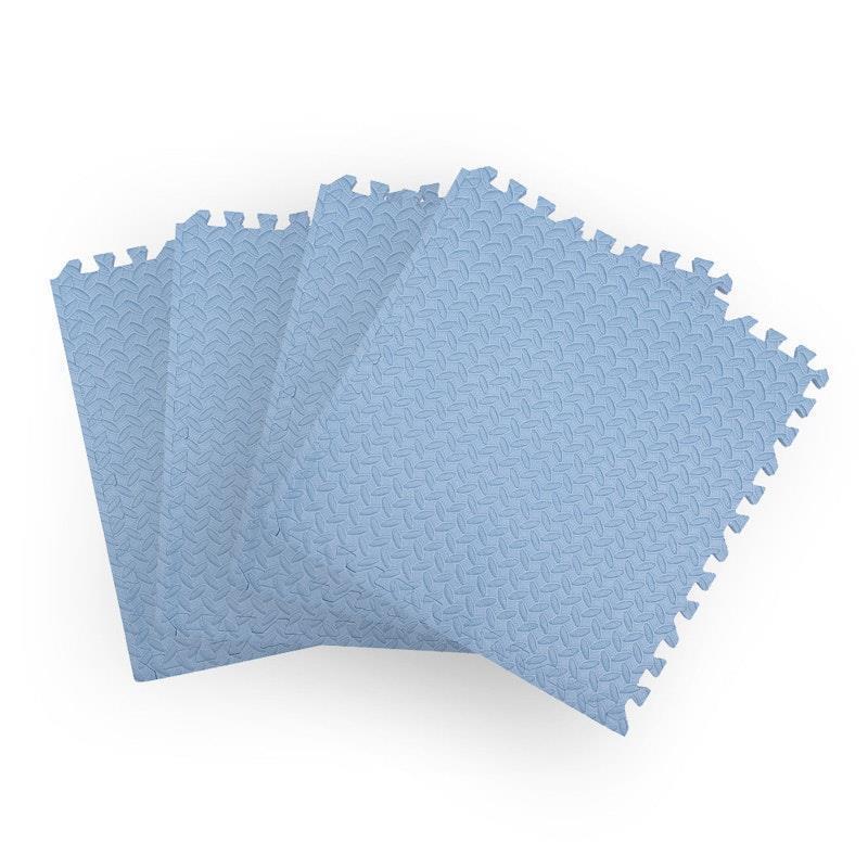 Load image into Gallery viewer, BoPeep EVA Foam Kids Play Mat Floor Baby Crawling Interlocking Waterproof Carpet Blue 4Pack
