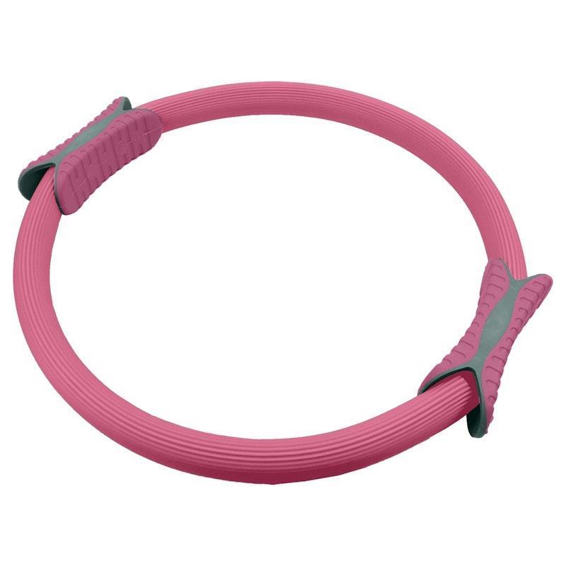 Load image into Gallery viewer, Powertrain Pilates Ring Band Yoga Home Workout Exercise Band Pink
