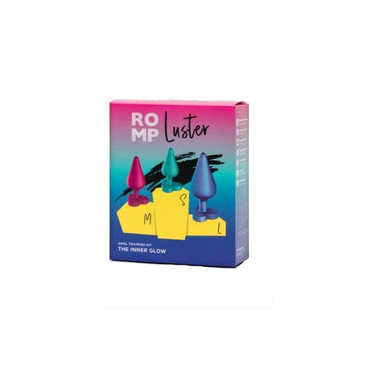 Romp Luster Anal Plugs 3 Piece Set