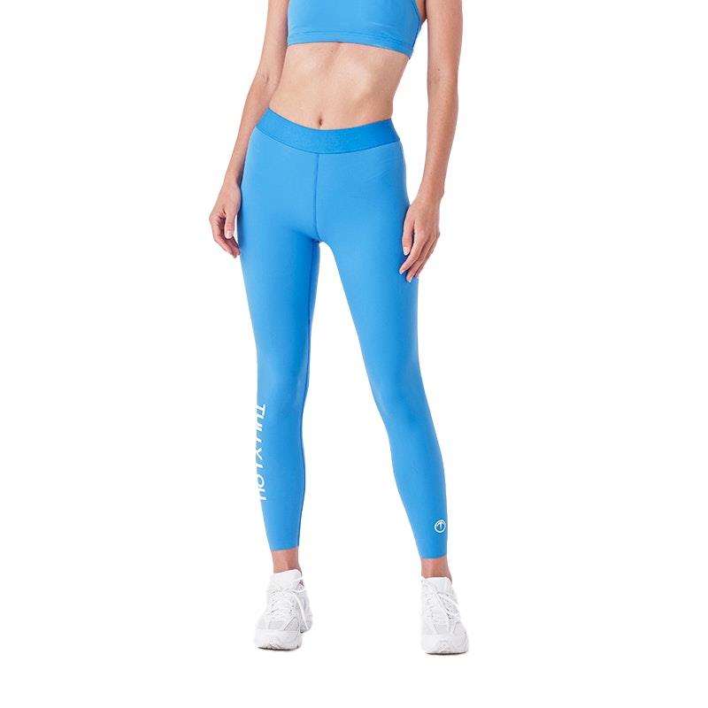 Load image into Gallery viewer, Tully Lou Compression Active Pant Blue XS
