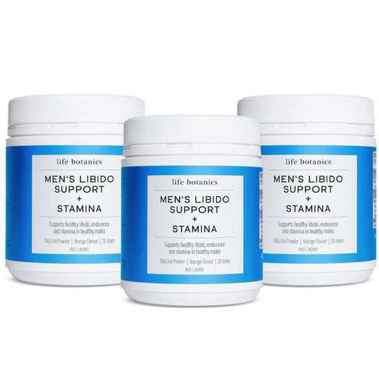 Life Botanics Men’s Libido Powder 3x150g Pack
