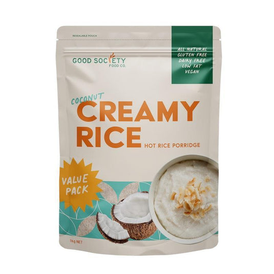 Good Society Food Co. Creamy Rice - Coconut 1Kg