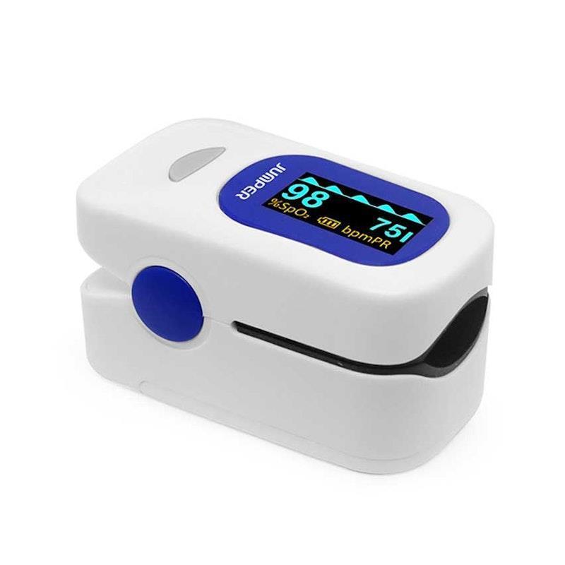 Load image into Gallery viewer, Jumper Finger Pulse Oximeter with Alarm Feature 1Unit
