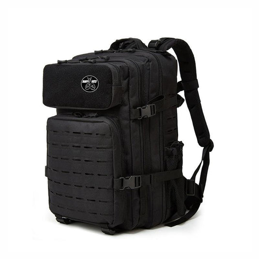 Buff Roo 48L Military Style Backpack Black