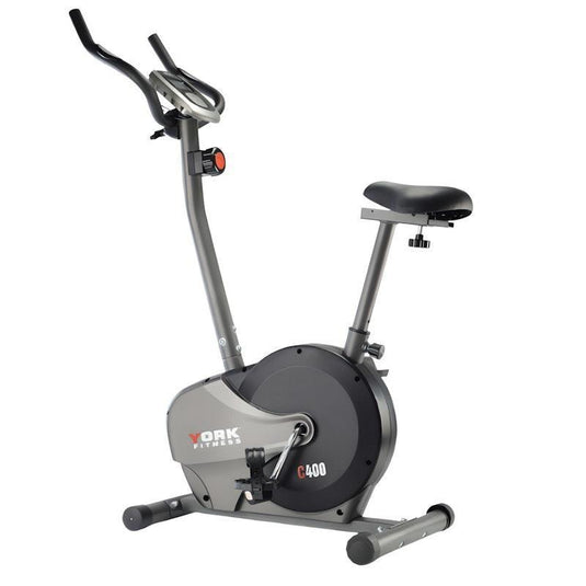 York C400 Upright Exercise Bike One Size