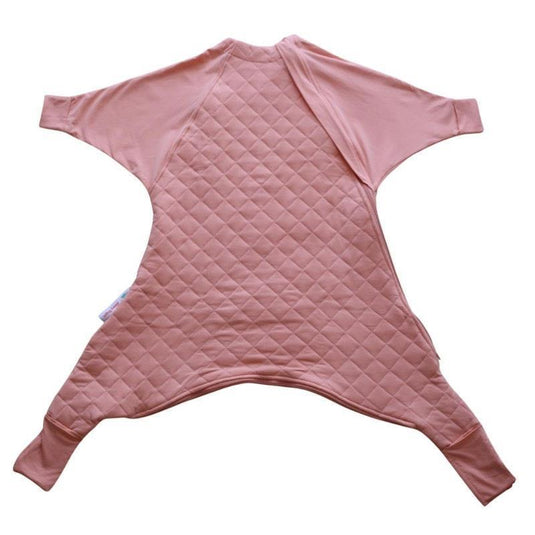 Baby Loves Sleep - 2.5 TOG Winter - Cozy Toddler Suit Warm with legs - Peach Pink 1-3 Years
