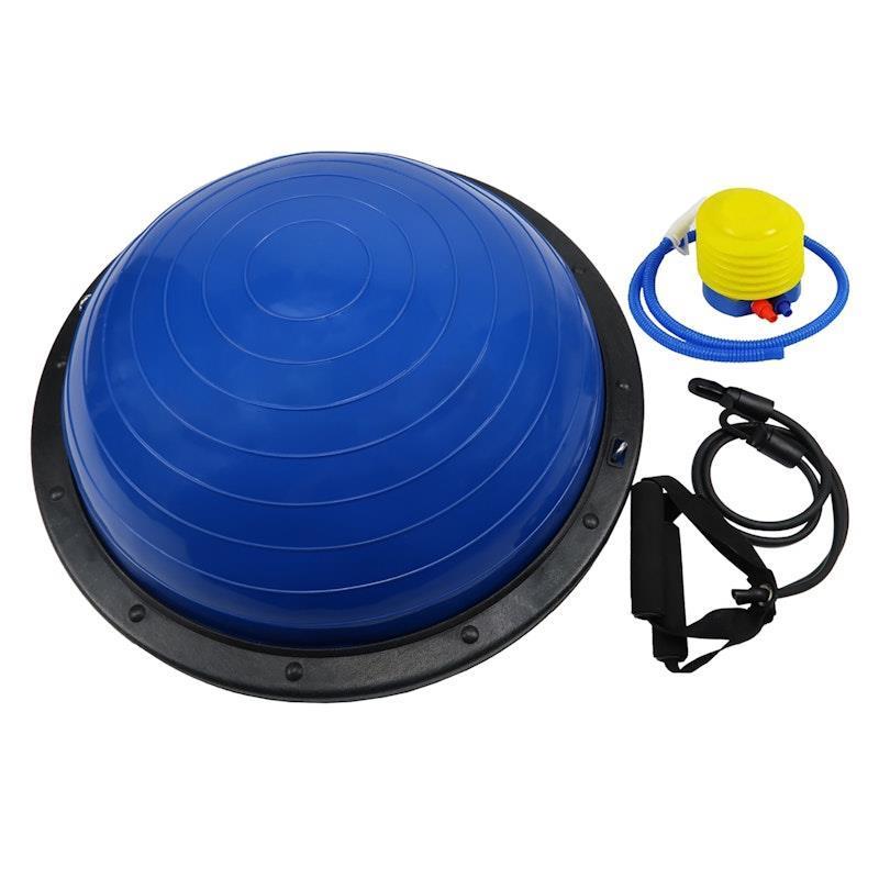 Load image into Gallery viewer, Powertrain Fitness Yoga Ball Home Gym Workout Balance Trainer Blue
