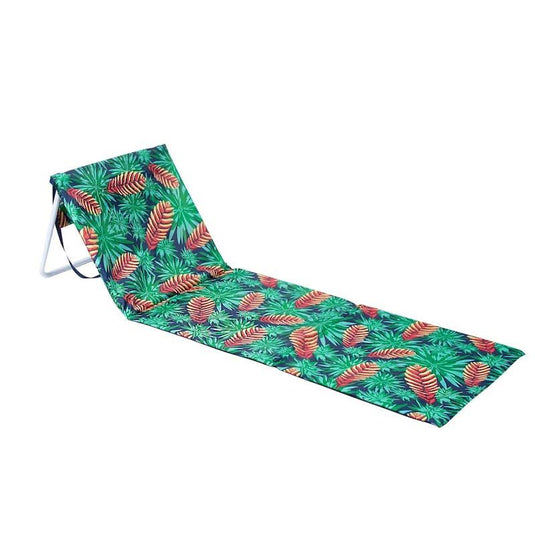 Lazy Dayz Fold Up Beach Lounger - Mossman 1pc