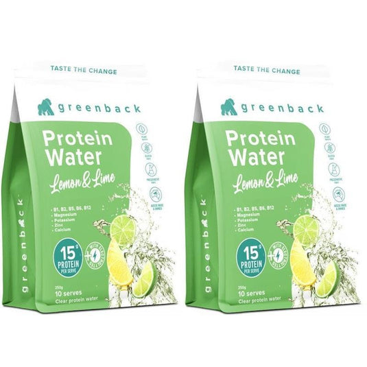 Greenback Protein Water Lemon & Lime 2Pack