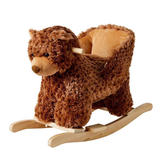 Jiggle & Giggle Soft Plush Toy Rocker Bear