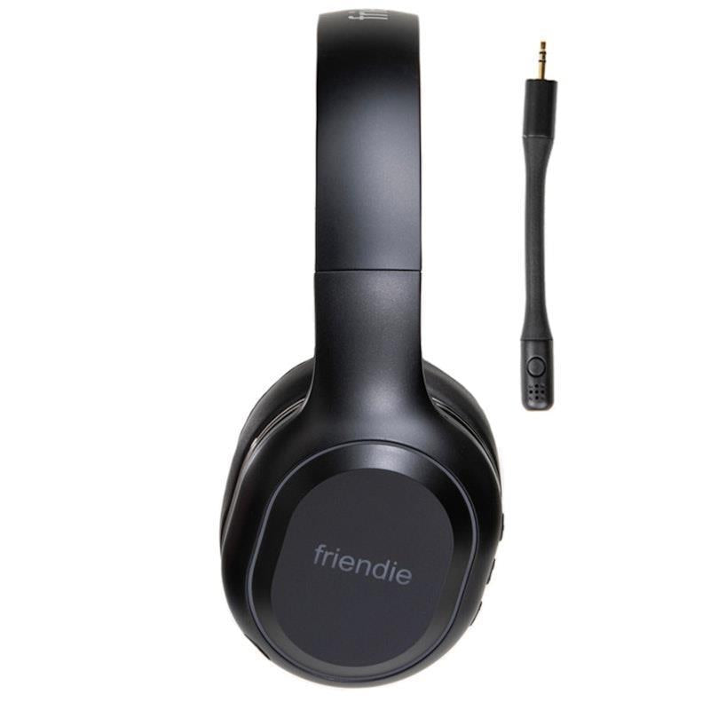 Load image into Gallery viewer, Friendie AIR Duo Matte Black (Over Ear Wireless Headphones) 1Set
